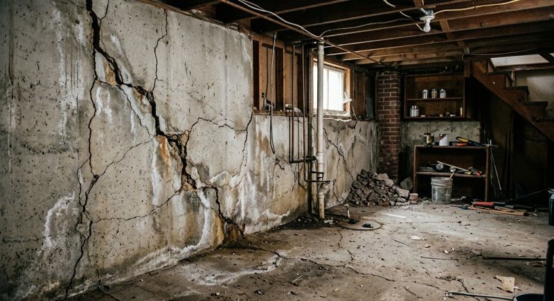 Basement Crack Repair in Concord, CA