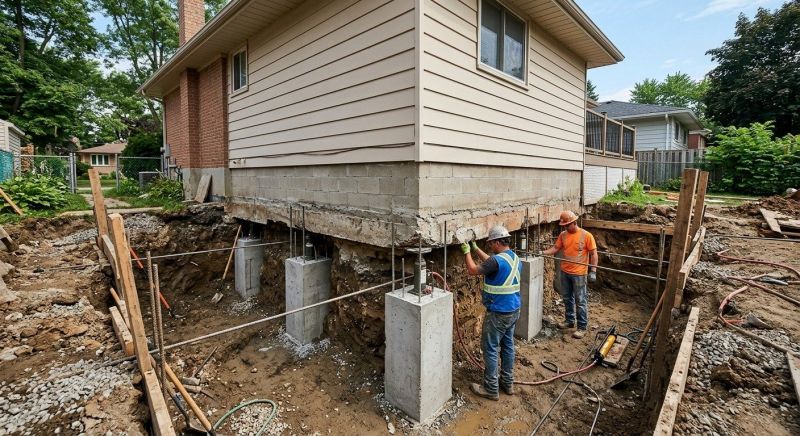 Basement Underpinning in Concord, CA