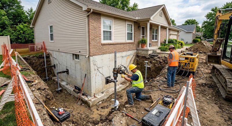 Building Foundation Repair in El Sobrante, CA