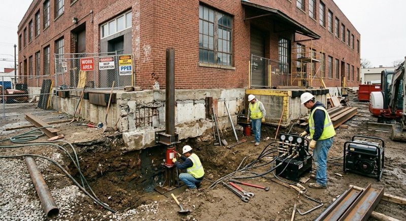 Building Foundation Repair in Hayward, CA
