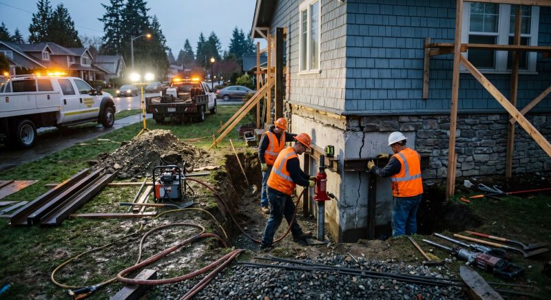 Building Foundation Repair in Orinda, CA