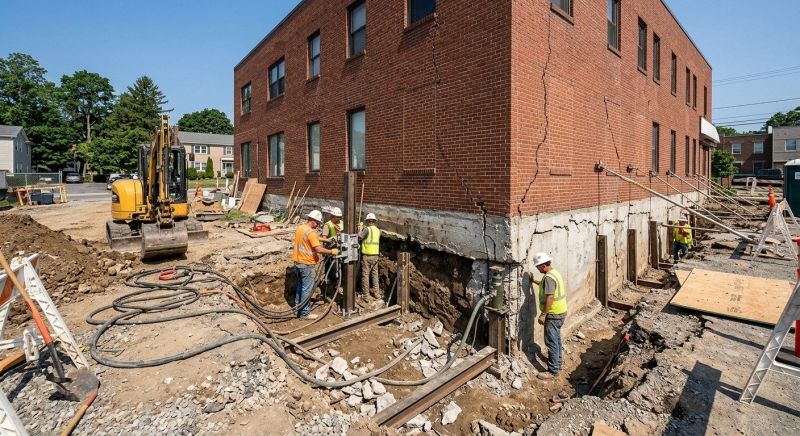 Building Foundation Repair in San Leandro, CA
