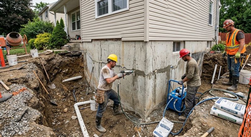 Concrete Foundation Repair in Travis Afb, CA