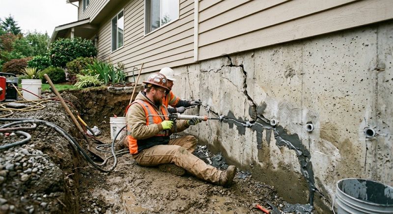 Cracked Foundation Repair in Albany, CA