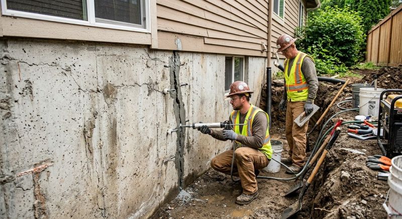 Cracked Foundation Repair in Albany, CA
