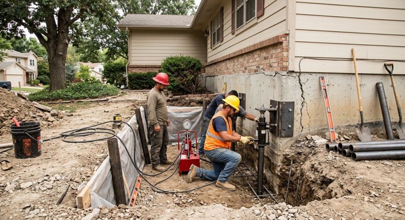 Cracked Foundation Repair in Fairfield, CA
