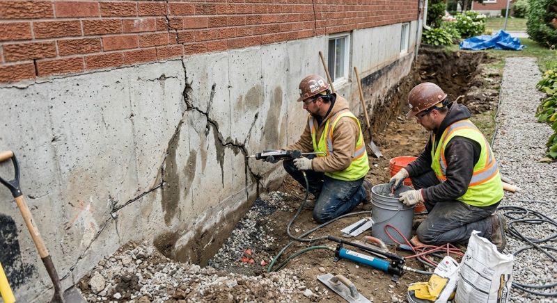 Cracked Foundation Repair in Orinda, CA