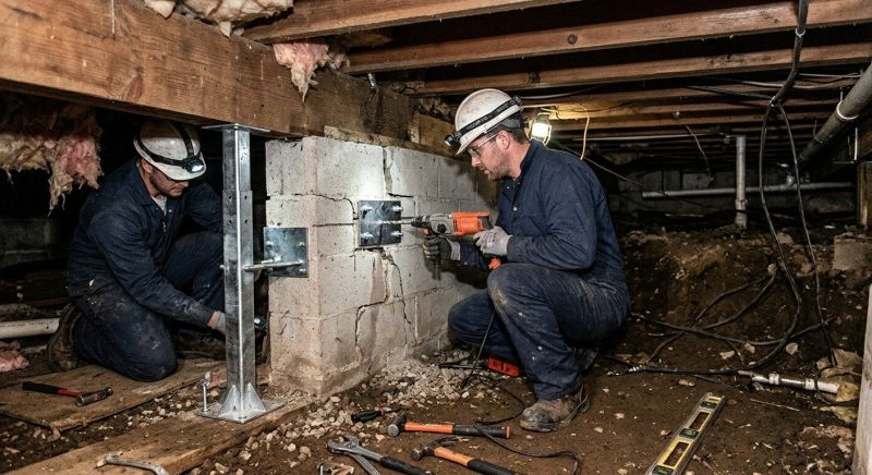 Crawlspace Foundation Repair in Livermore, CA