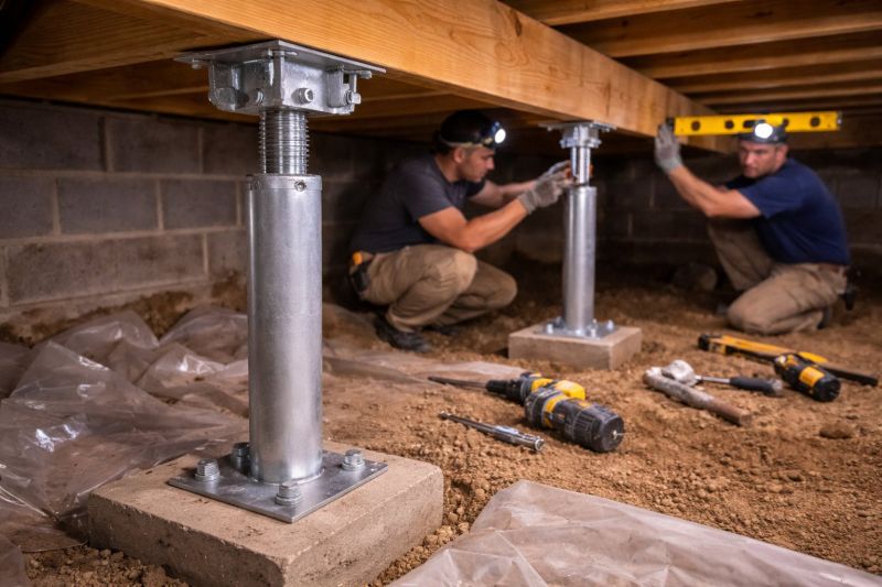 Crawlspace Structural Repair in Concord, CA