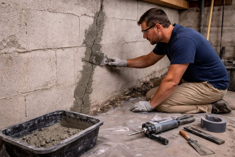 Foundation Crack Repair in Contra Costa County, CA