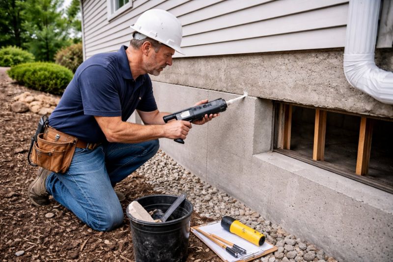 Foundation Crack Sealing in Concord, CA