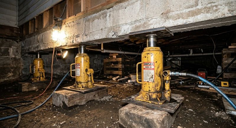 Foundation Jacking in Dublin, CA