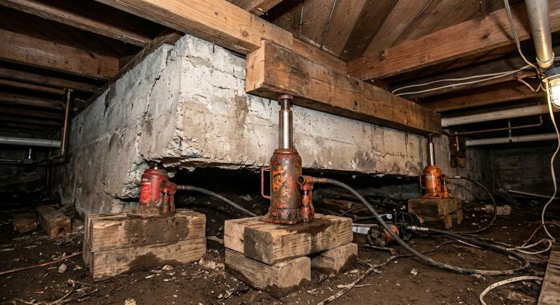 Foundation Jacking in Lafayette, CA