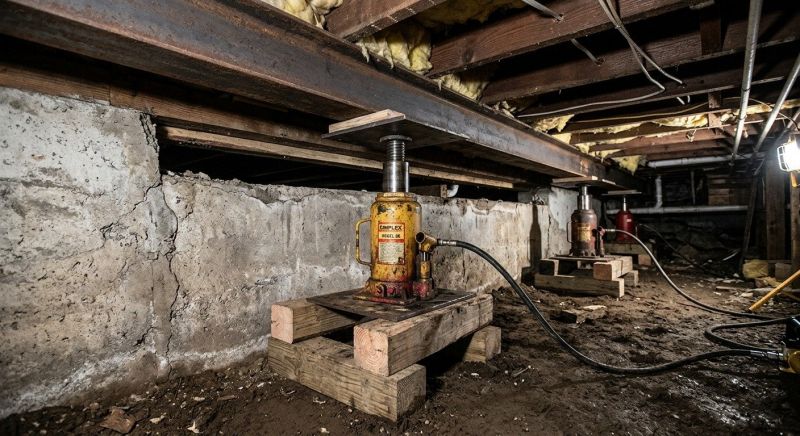 Foundation Jacking in Concord, CA