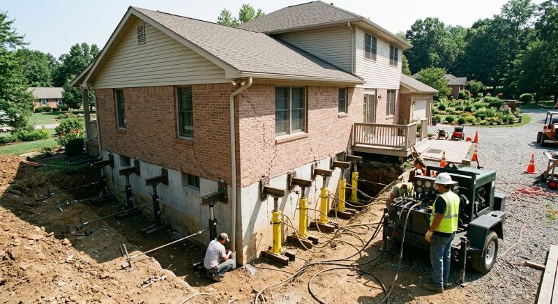 Foundation Jacking in Martinez, CA