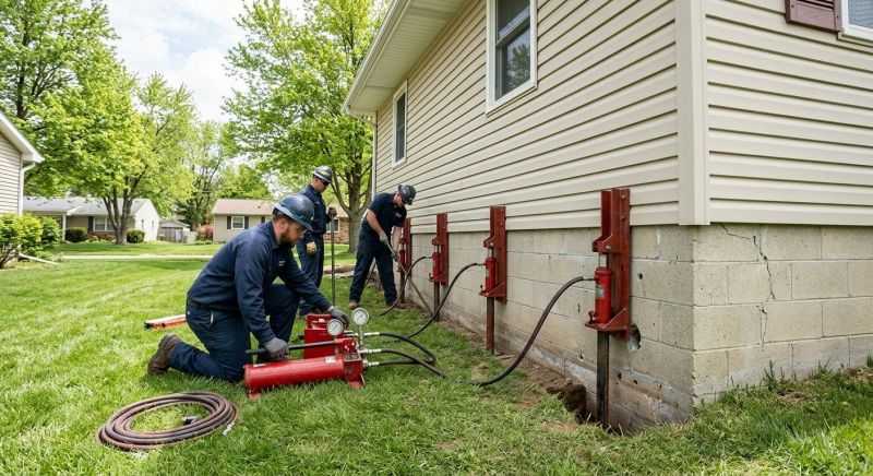 Foundation Jacking in Martinez, CA