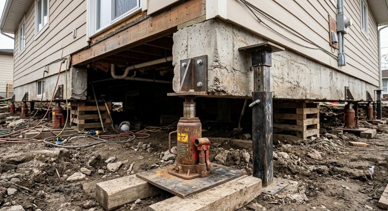 Foundation Jacking in Moraga, CA