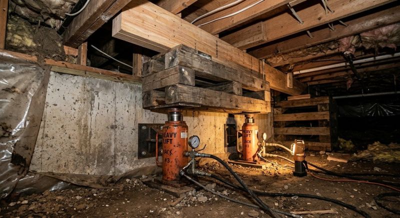 Foundation Jacking in Vallejo, CA