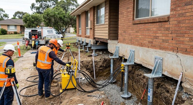 Foundation Jacking in Vallejo, CA