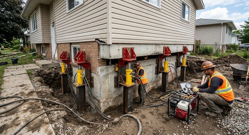 Foundation Lifting in Hayward, CA