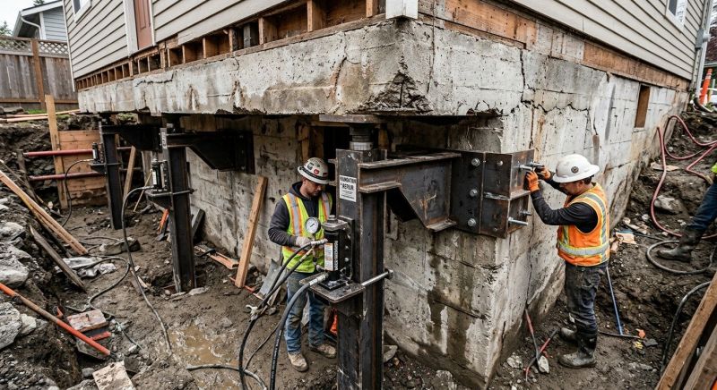 Foundation Lifting in Travis Afb, CA