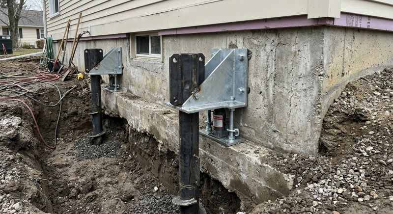 Foundation Pier Leveling in Concord, CA