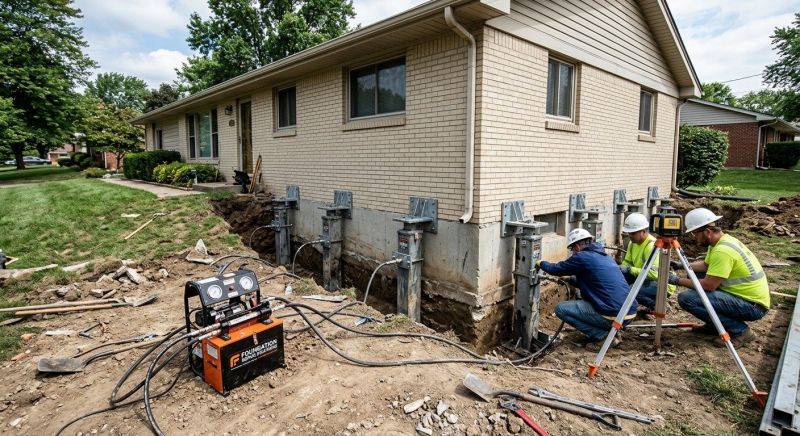 Foundation Pier Leveling in Concord, CA