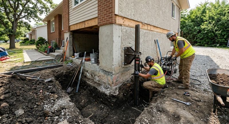 Foundation Pier Repair in Concord, CA