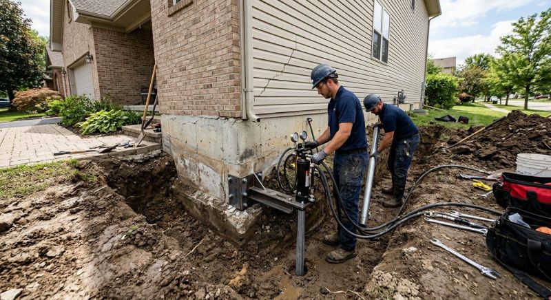 Foundation Settlement Repair in Concord, CA