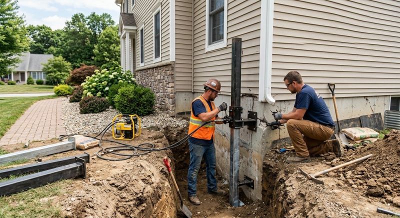 Foundation Stabilizing in Brentwood, CA