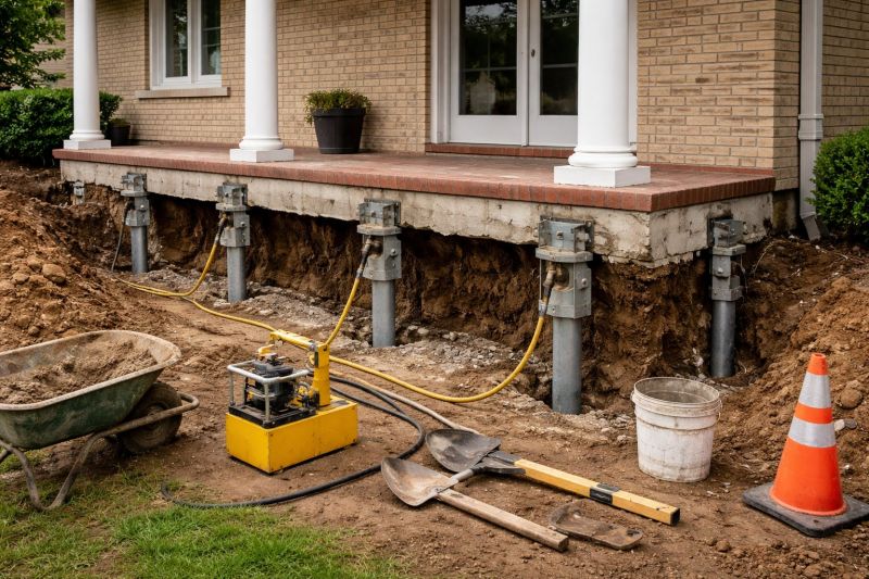 Foundation Stabilizing in Danville, CA