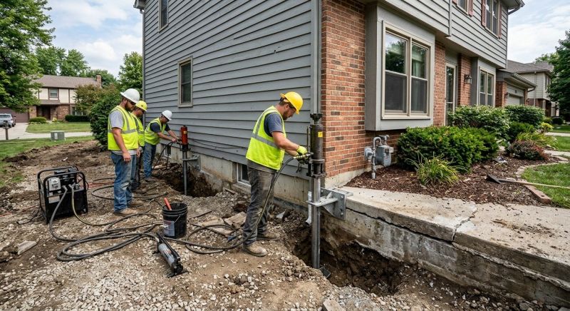 Foundation Stabilizing in Pleasanton, CA