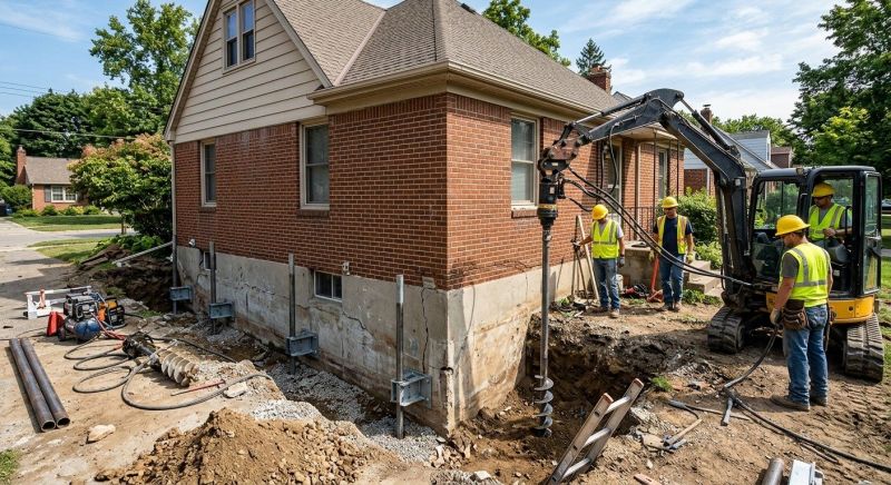 Foundation Stabilizing in Pleasanton, CA