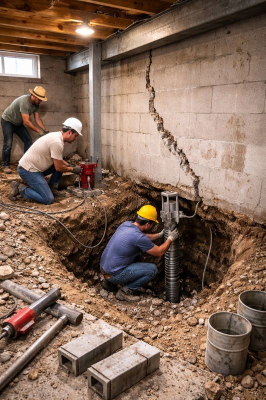 Foundation Structural Repair in Fairfield, CA