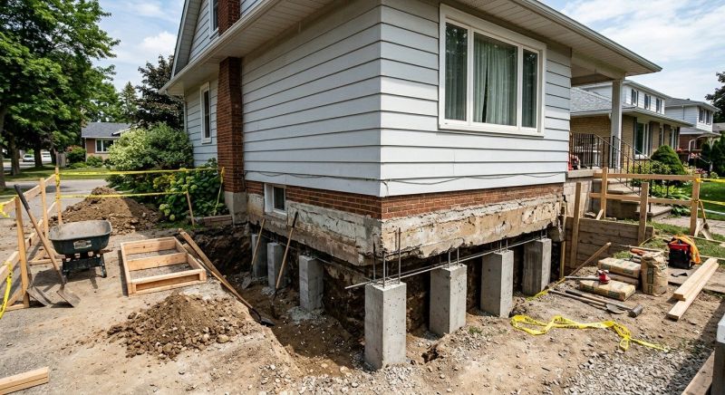 Foundation Underpinning in Concord, CA