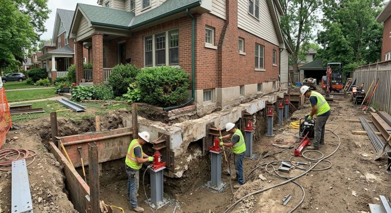 Foundation Underpinning in Concord, CA