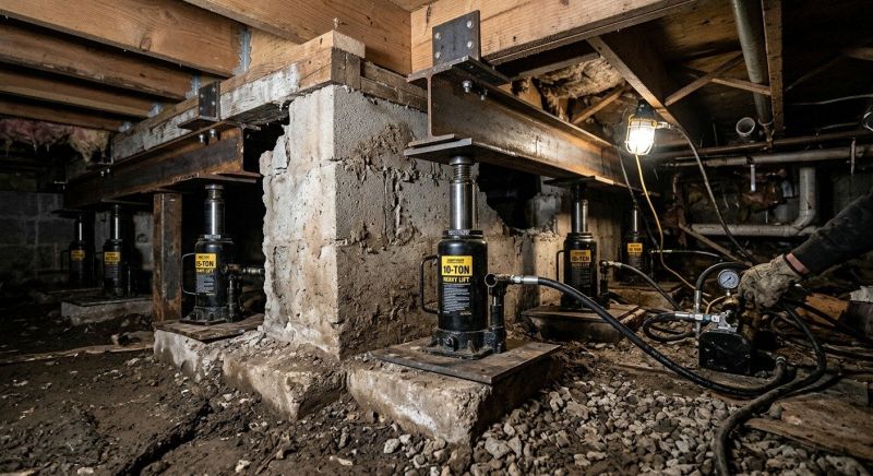 Home Foundation Leveling in Danville, CA