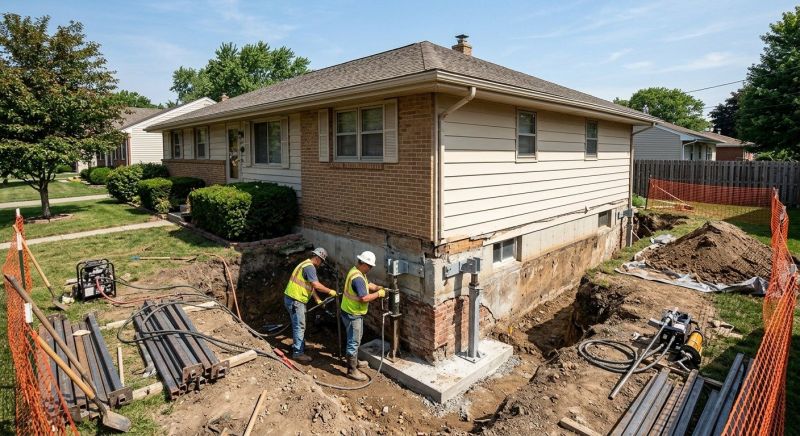 House Underpinning in Concord, CA