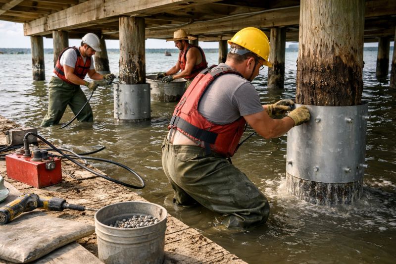 Piling Repair in Fairfield, CA