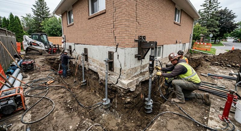 Sinking Foundation Repair in Alameda, CA