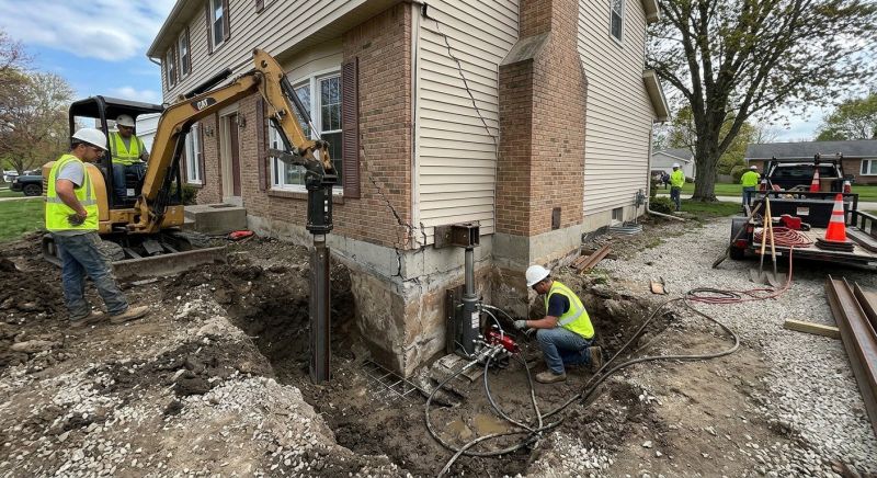 Sinking Foundation Repair in San Lorenzo, CA