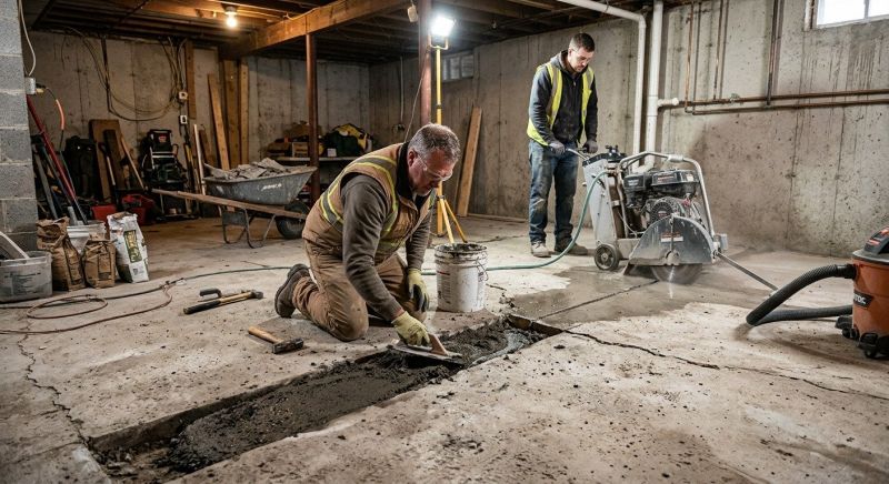 Slab Foundation Repair in Concord, CA