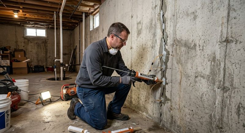 Structural Crack Repair in Concord, CA