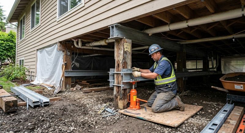 Structural Underpinning in Concord, CA
