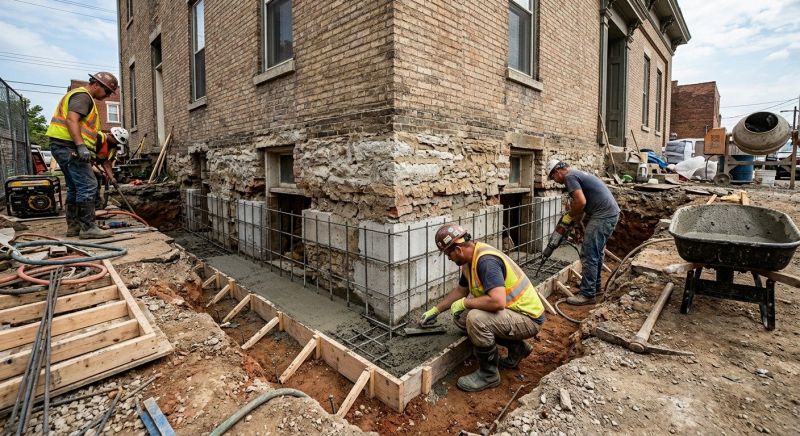 Underpinning Repair in Concord, CA