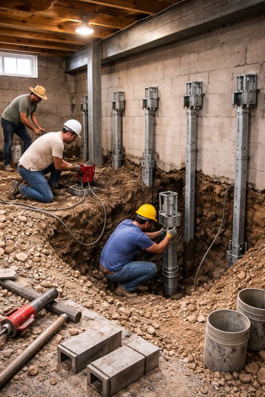 Underpinning Repair in Concord, CA